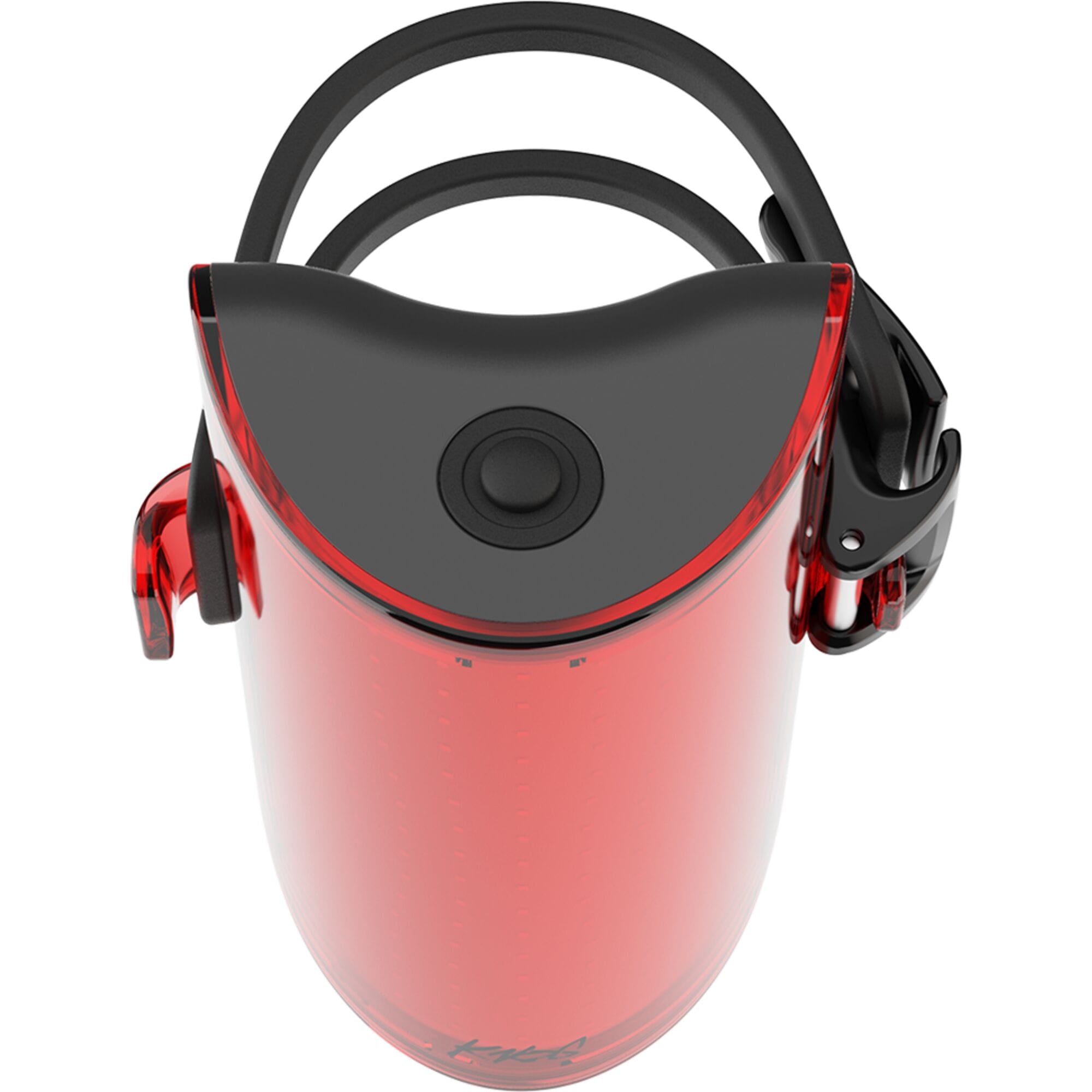 Knog Cobber Reflex rear bike light with USB-C recharge, 300 lumens, waterproof IP67, mounted on a bicycle for visibility and safety.