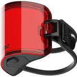 Knog Cobber Mini USB-C rechargeable bike rear light with 40 lumens, waterproof, compact bike accessories for visibility.