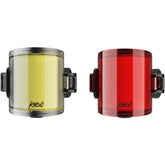 Knog Cobber Mini Twinpack bike lights with front and rear USB-C rechargeable LED bike light set, compact cycling accessories.