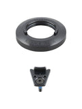 Trek Knock Block 72-Degree Headset Upper Assembly with integrated display chip in black, bicycle component for steering and control.