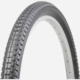 Nutrak Chaos MTB tyre mounted on bike wheel, designed for cross-country trails, dry and hard-packed terrain, durable mountain biking component