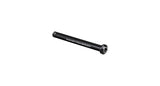 Bontrager Switch Lever front thru-axle in black for 122.5mm front wheel, showing the lever mechanism and axle components.