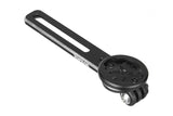 Topeak UTF Multi Mount Fixer for integrated bike cockpits, compatible with Garmin, GoPro, and Shimano accessories.