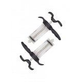 Jagwire Elite DOT Brake Bleed Kit with two ergonomic syringes for efficient DOT fluid brake system maintenance.