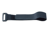 Topeak Road Master Blaster pump bracket with mounting hardware in black, designed for bike accessories and storage.