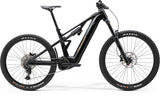 Merida eOne-Eighty 400 e-Mountain Bike with Bosch Performance Line CX motor and 180mm suspension, ready for rugged trails
