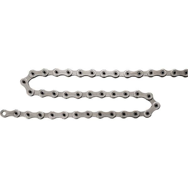 Shimano Ultegra/XT 11-speed bike chain with quick link and SIL-TEC coating, 116 links, for high-performance cycling components.