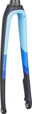 Trek Domane SL 5 women's disc road bike replacement fork with 700C wheels, showcasing the black carbon component.
