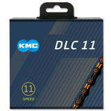 Kmc Dlc 11 Black/Orange 118L Chain | Swinnerton Cycles