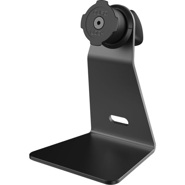 Quad Lock Desk Mount V2 adjustable smartphone holder with nano suction base for secure, versatile desk mounting.