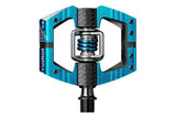Crank Brothers Mallet E clipless pedal for enduro racing and trail riding, showcasing durable platform and clip mechanism.
