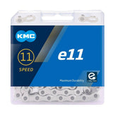 Kmc E11 Silver 122L Chain | Swinnerton Cycles