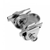 Brooks single rail clamp for 22.2mm bike saddles, replacement component for securing saddle rails on bicycles.