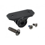 Moon Sport M-04-J saddle rail GoPro joint mount for action cameras, shown attached to a bike saddle rail for secure filming.