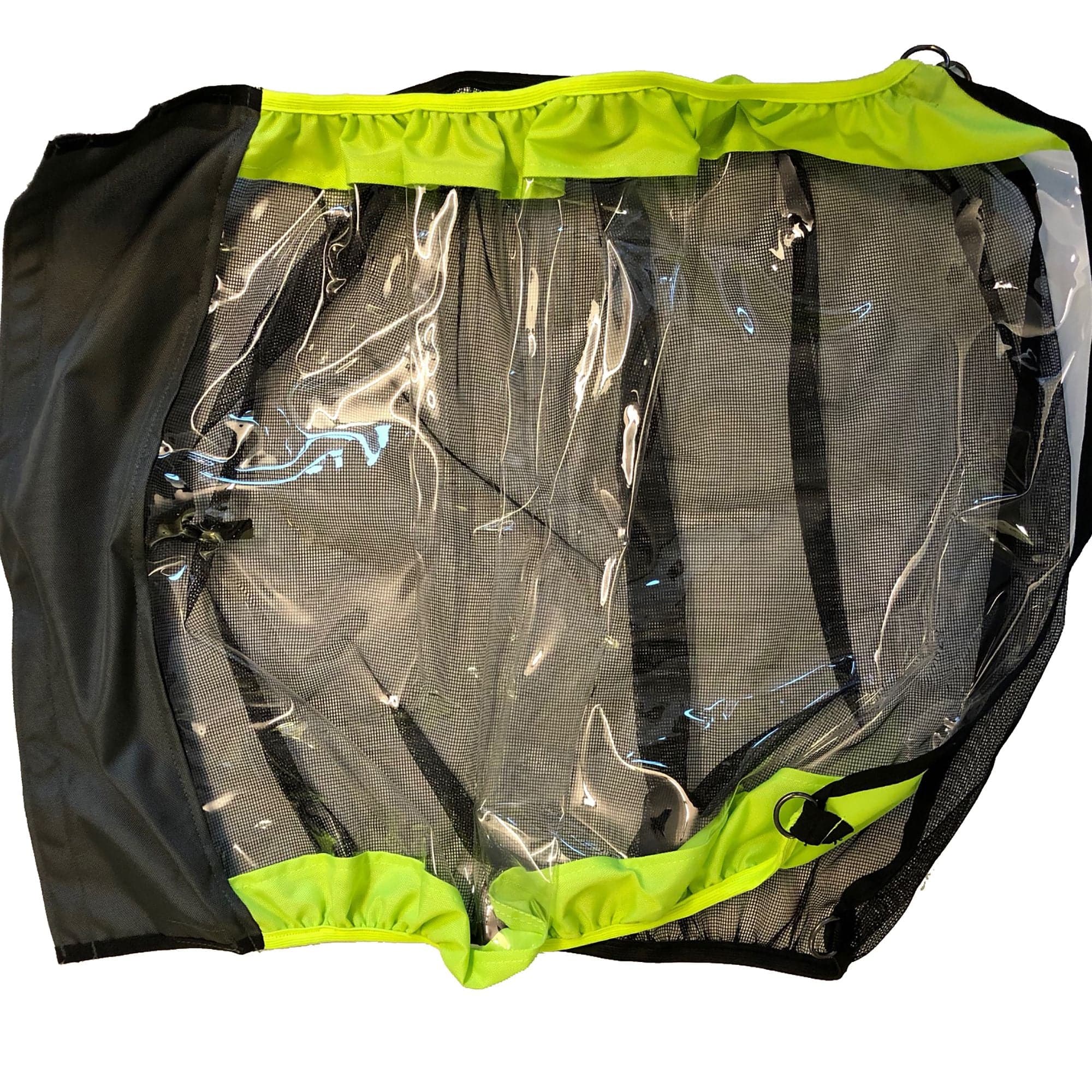 Hamax Avenida front window mount accessory for child seat, providing wind protection and visibility for outdoor riding.
