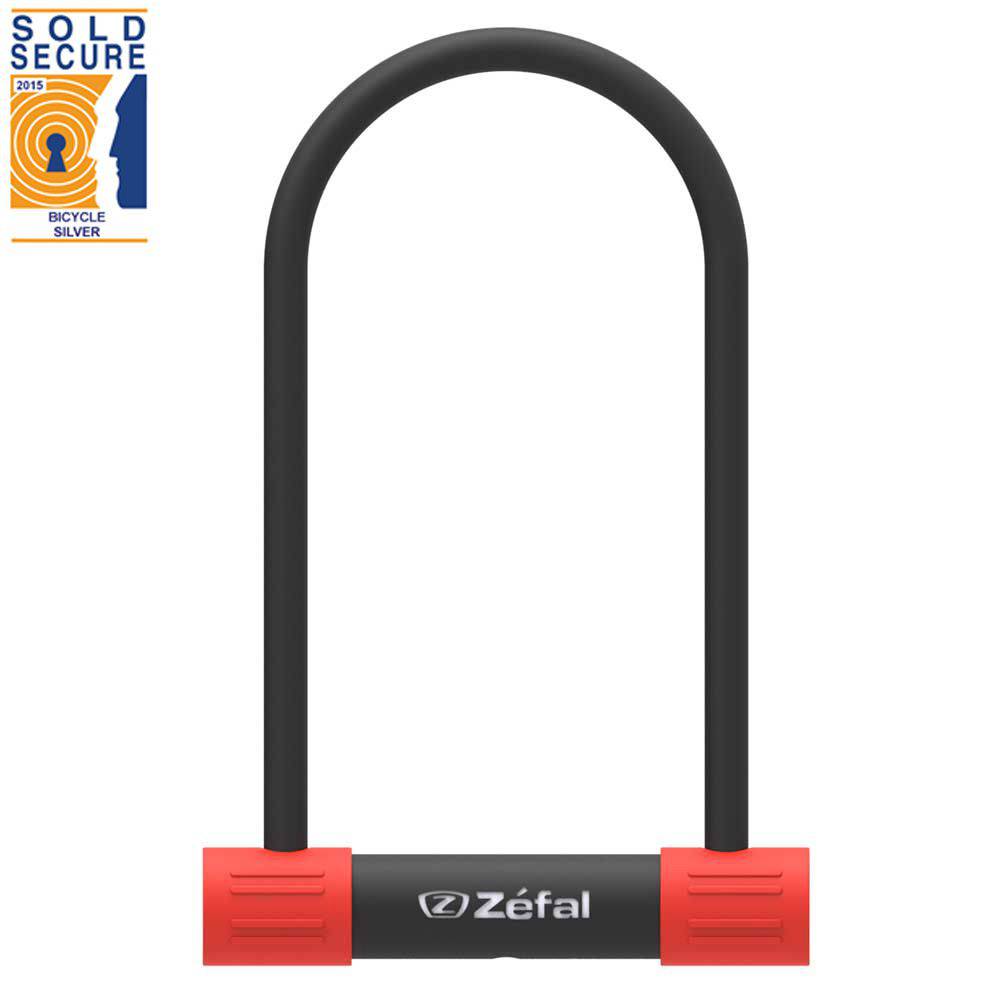 Zefal K-Traz U13 U-Lock bike lock with hardened steel shackle and mounting frame for secure cycling accessories