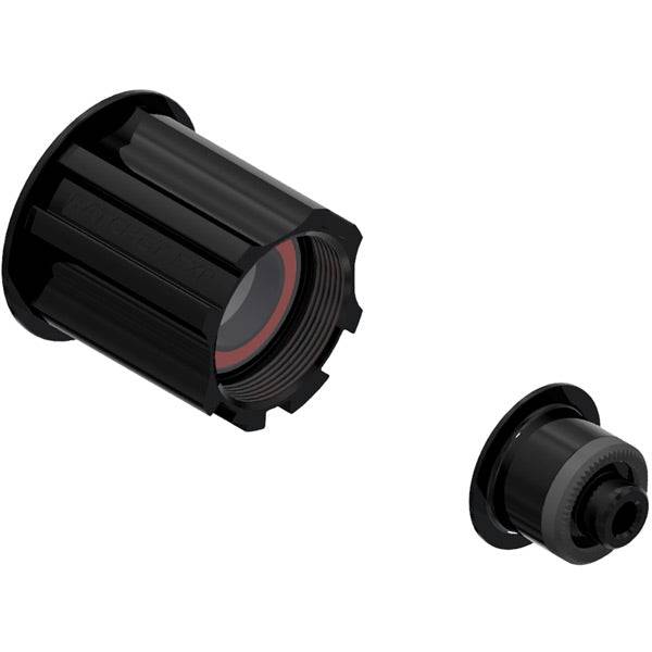 DT Swiss Ratchet EXP Freehub Conversion Kit for Campagnolo road bikes, showing the components and detailed internal parts.