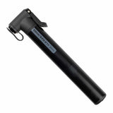 Blackburn Grid 2Stage Minipump in black, compact bike pump with high volume and pressure for cycling accessories.