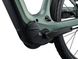 Giant Explore E+ 2 Stagger MY26 electric hybrid bike with SyncDrive Sport2 motor and advanced safety features, shown outdoors.