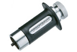 Topeak Threadless Nut Setter Tool for star-flanged nuts, black and silver, used for bike repair and workshop maintenance.