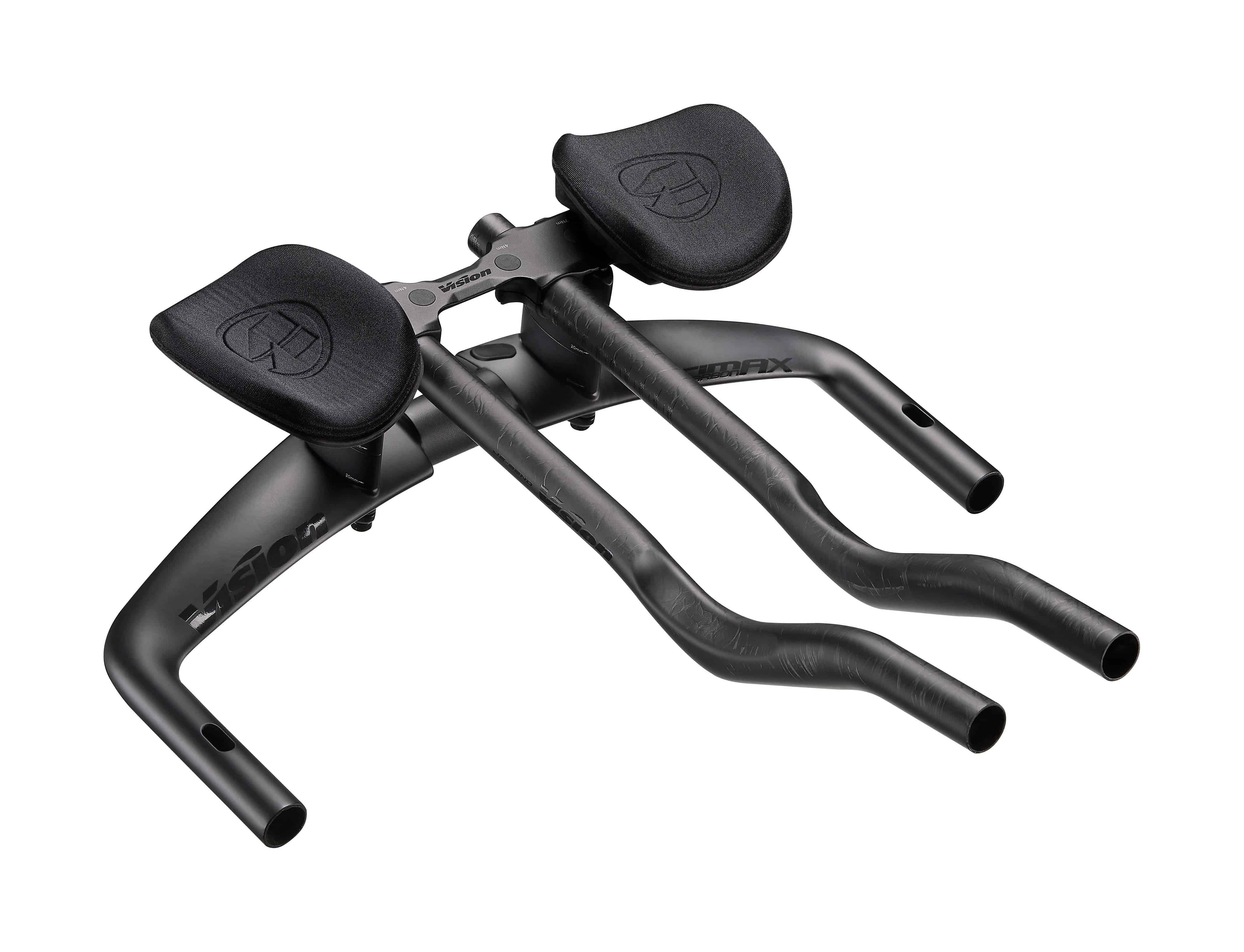 Vision Trimax Carbon Si-013 JS-Bend B3 V22 triathlon aero handlebar system for cycling components, lightweight carbon construction
