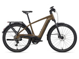 Giant Explore E+ 3 MY26 e-hybrid bike with SyncDrive Sport2 motor and integrated 625Wh battery, shown with sleek frame design.