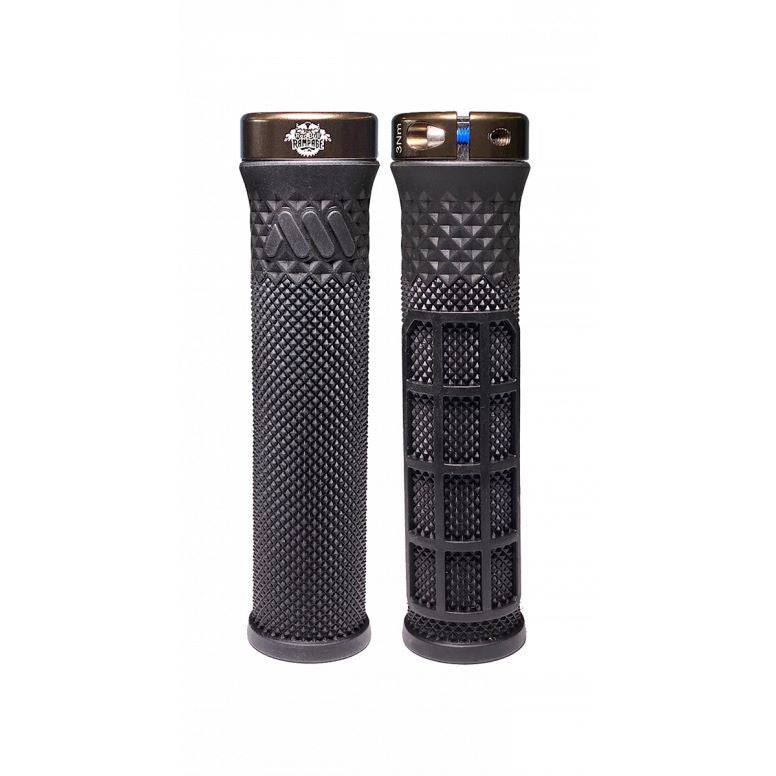 All Mountain Style Cero Grips - Red Bull Rampage Black | Swinnerton Cycles