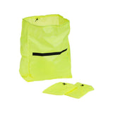 Surly Porteur House Liner Bags attached inside a bike frame, durable panniers and organizers for bike accessories storage.
