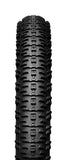 Hutchinson Kraken Racing Lab MTB XC Trail tyre with tan wall, tubeless ready, 29x2.40 size, mounted on mountain bike wheel.