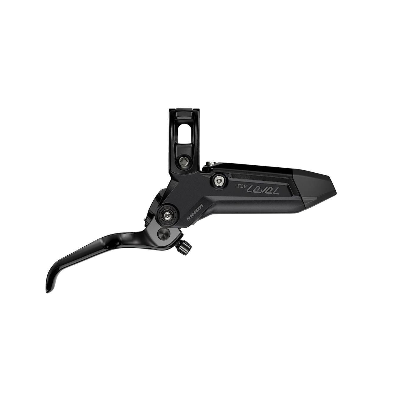 SRAM Disc Brake Level Silver Stealth 2 Piston - Aluminum Lever, Stainless Hardware, Reach Adj, Front Hose (Includes MMX Clamp, Rotor/Bracket Sold Separately) C1: BLACK ANO 950MM | Swinnerton Cycles