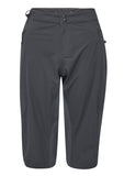 Rab Cinder Kinetic women's cycling shorts with reinforced fit and adjustable waist, designed for comfort and performance during rides.