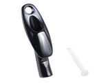 Black Trek internal frame cable exit guide for smooth shifting and effective cable management on bicycle components.