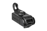 Black Topeak Ninja Master+ Toolbox T8 compact 8-function bike multi-tool with various tools for bike repairs.