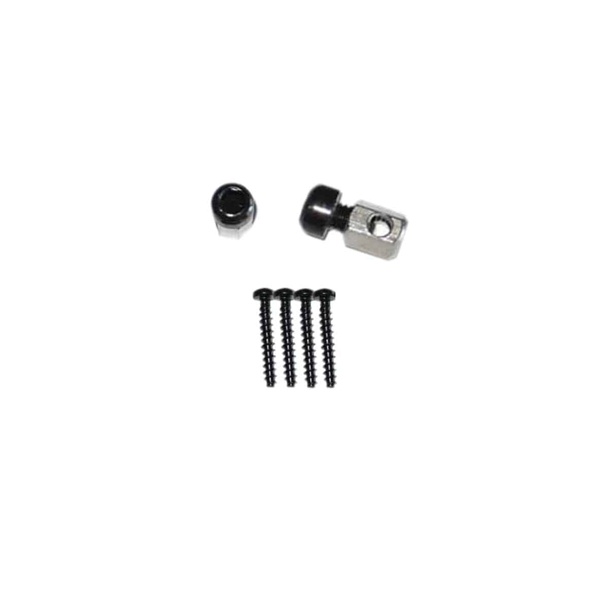 Rixen-Kaul screw and nipple set for bike bar bag fittings, durable accessories for secure bike storage and attachment.