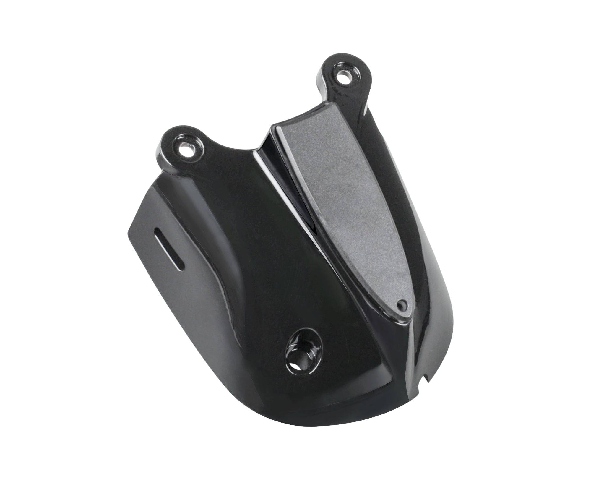Trek Speed Concept UCI Legal rear brake cover in black, designed for aerodynamic protection on bicycle components.