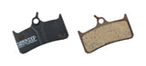 A2Z Shimano BR-M755 disc brake pads compatible with SRAM and Hope Mono M4 mountain bike brake systems.