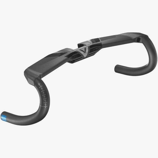 PRO VIBE Aero Carbon 31.8mm compact road handlebar for Shimano Di2, lightweight and aerodynamic cycling component.