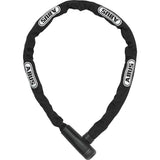 ABUS Steel-O-Chain 5805K/75 BK bike security chain lock with durable steel links and black protective cover