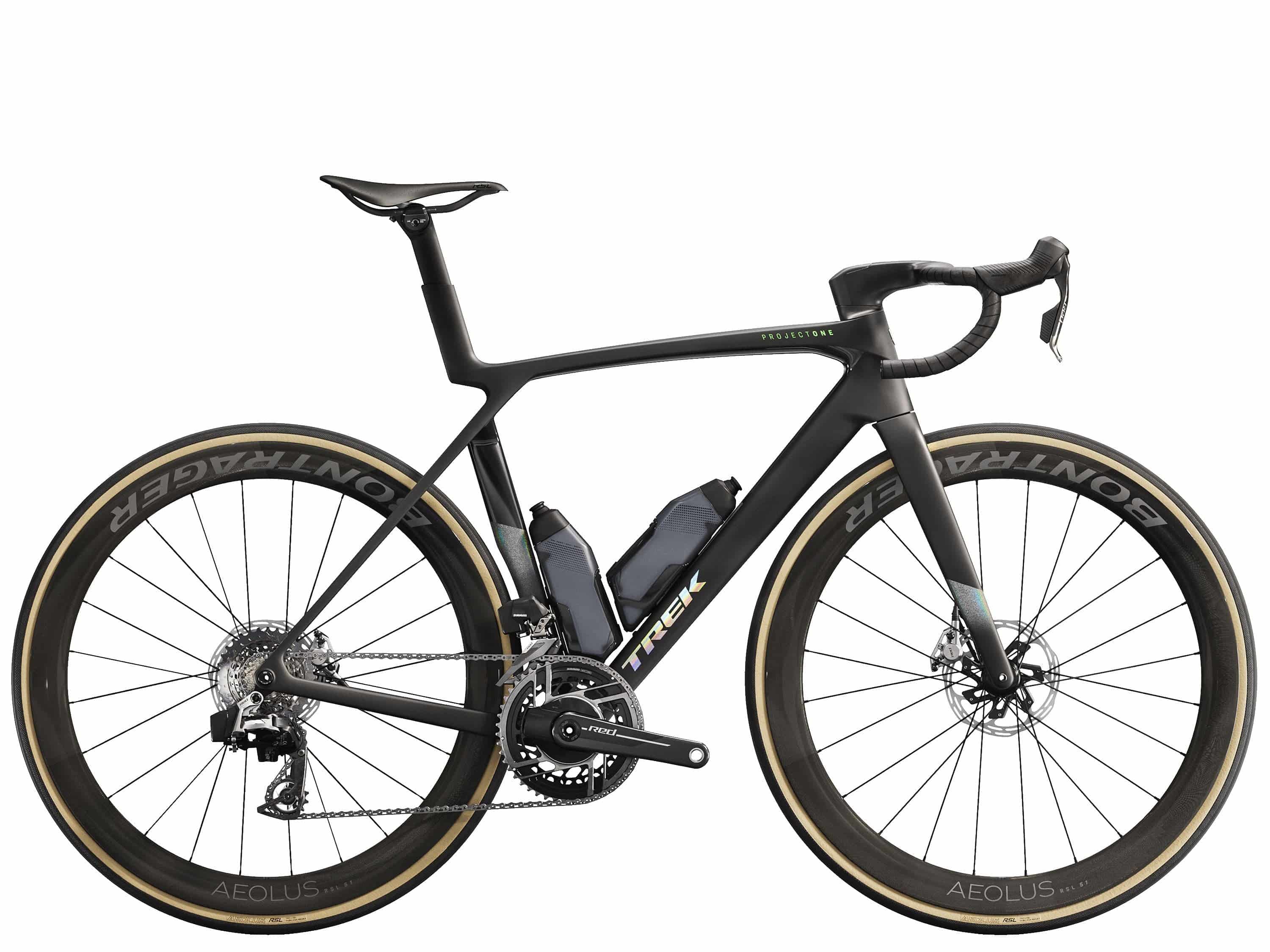 Trek Madone SLR 9 AXS Gen 8 aero road bike with SRAM RED eTap AXS, 900 Series OCLV Carbon frame, and IsoFlow aero design.