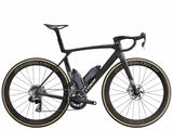 Trek Madone SLR 9 AXS Gen 8 aero road bike with SRAM RED eTap AXS, 900 Series OCLV Carbon frame, and IsoFlow aero design.