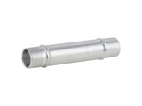 Bontrager DC-71 front hub axle in grey, a durable wheel component for bike replacement parts, shown in close-up detail.