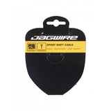 Jagwire Sport Shift Cable Slick S'Less Shimano compatible bike shift cables, close-up of cable and housing for smooth gear shifting