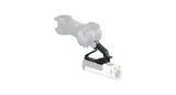 Black Bontrager Blendr MTB Ion light mount compatible with Blendr stems and bases, designed for secure bike lighting attachment.
