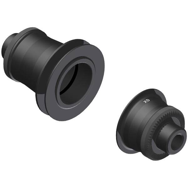 DT Swiss rear wheel kit for SRAM XD hubs, fits 135/141mm quick-release, compatible with 180 and 240 EXP hubs.