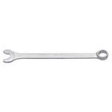 UNIOR Ibex combination wrench, professional workshop tool with safety cut design, showing polished metal finish and ergonomic handle