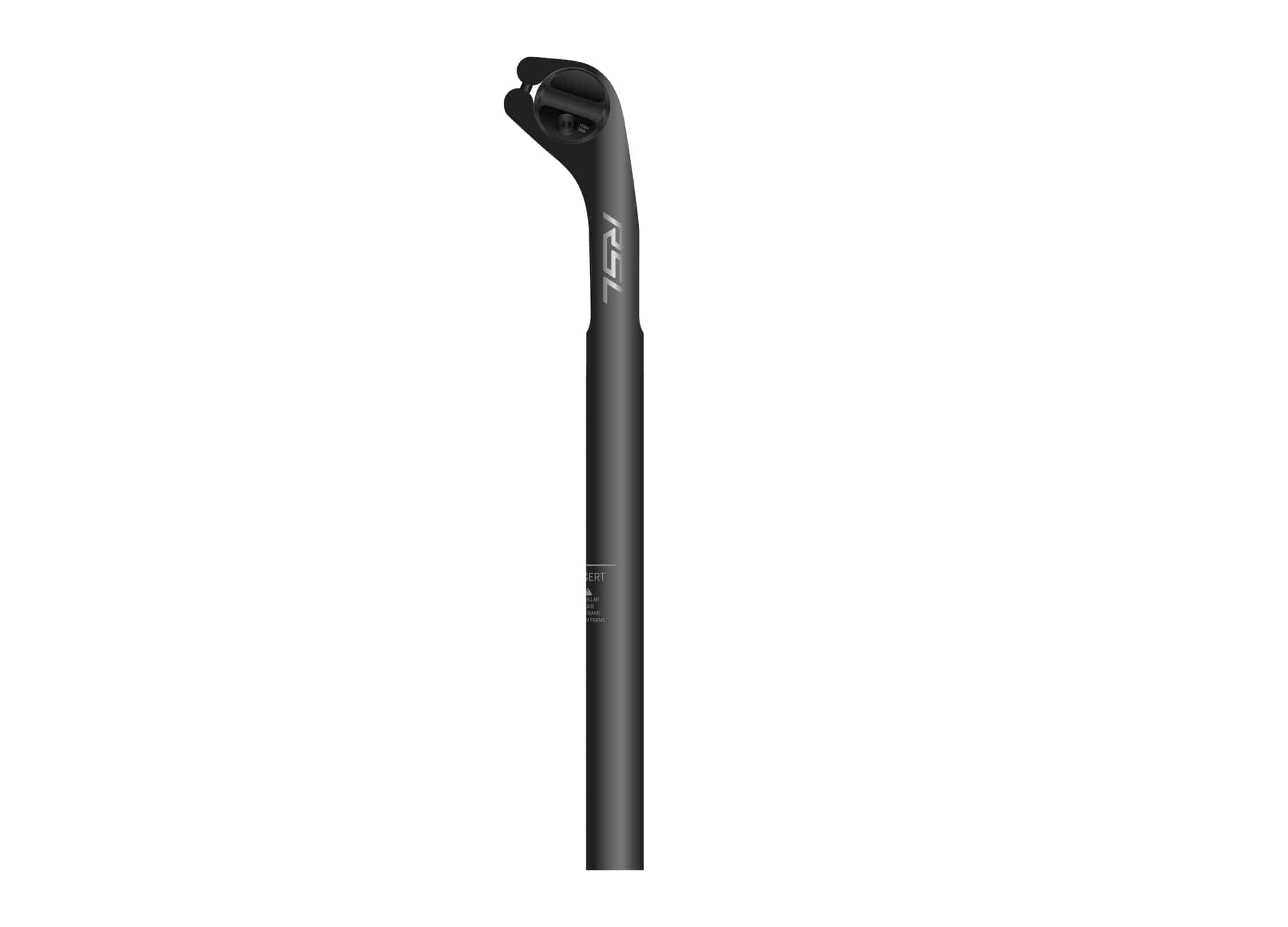 Bontrager RSL 27.2 Carbon seatpost with adjustable 2-bolt saddle clamp for lightweight bike component setup