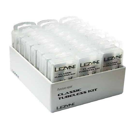 Lezyne Puncture Repair - Classic Tubeless Kit - Counter Top - 24pcs | Swinnerton Cycles