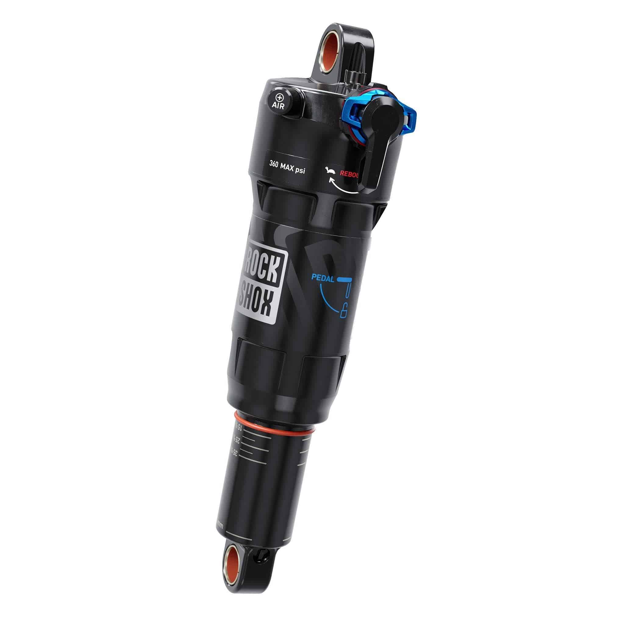 Rock Shox Rear Shock Deluxe Ultimate Rct- 210X50 Linear Air 0Neg/2Pos Tokens Linearreb/Lcomp 380Lb Lockout Standard Nobushing(8X40)C1 Salsarustler2019+ Rear Shock | Swinnerton Cycles