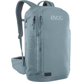 EVOC Commute Pro 22L backpack with LITESHIELD PLUS back protector, designed for urban cycling accessories