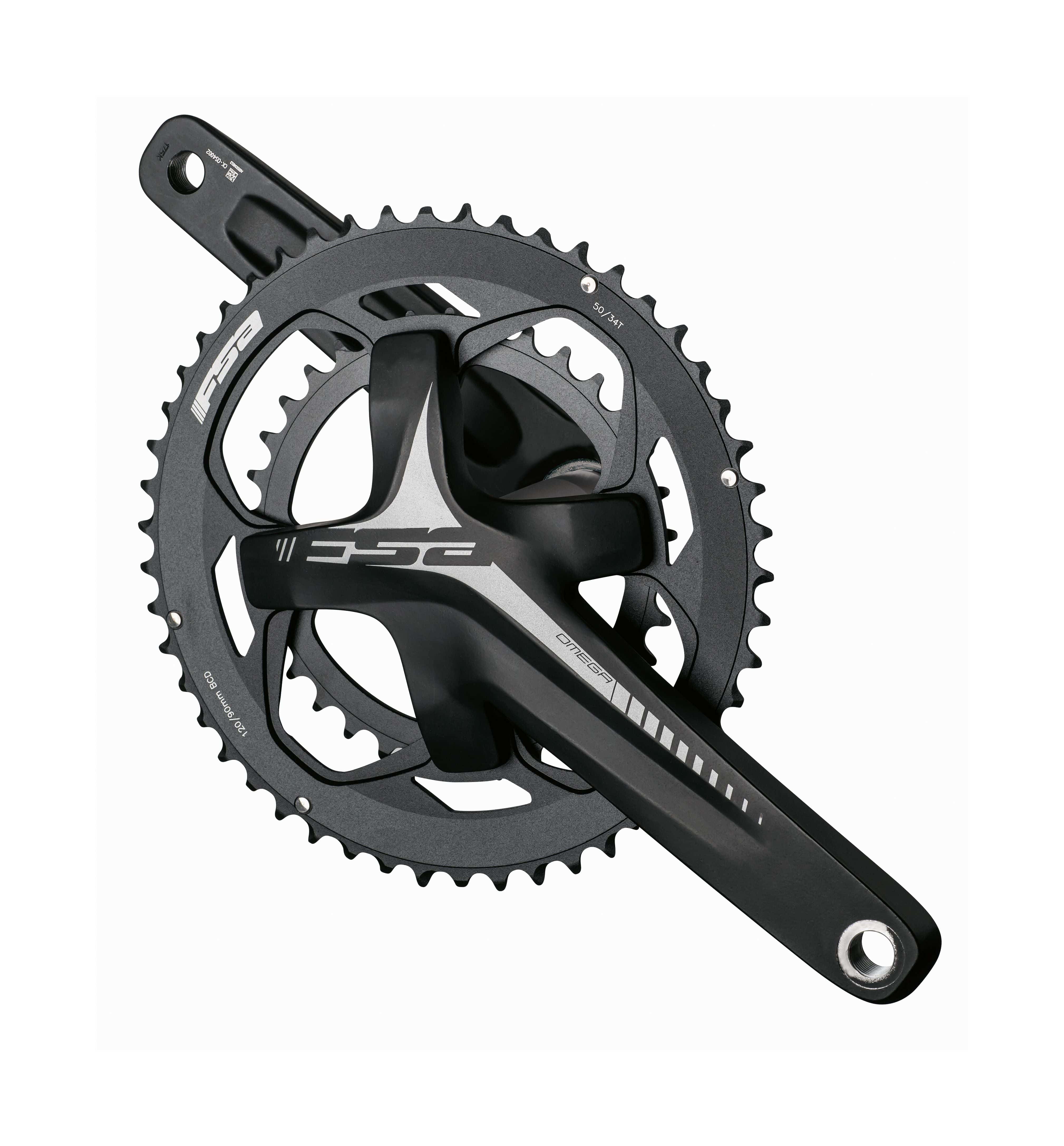 FSA Omega Compact MegaExo 19mm NBD 2x11 Road Chainset | Swinnerton Cycles